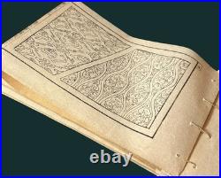 RARE Antique Takizawa Kiyoshi Japanese Woodblock Print Book 1882 Meiji Era