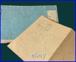 RARE Antique Takizawa Kiyoshi Japanese Woodblock Print Book 1882 Meiji Era