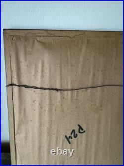 Rare Bakufu Ohno 1952 Vintage Japanese Woodblock Print Night Scene of Water Mill