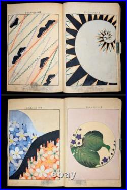 Rare/Meiji/1901's/Honda Unkindo/Japanese Woodblock Print Book/Antique