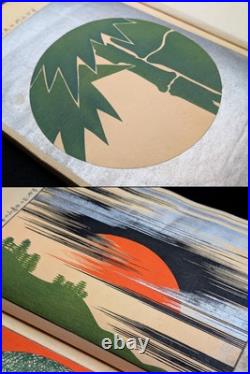 Rare/Meiji/1901's/Honda Unkindo/Japanese Woodblock Print Book/Antique
