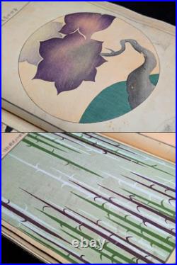 Rare/Meiji/1901's/Honda Unkindo/Japanese Woodblock Print Book/Antique
