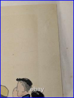 Sanzo Wada Story Teller Woodblock Print Occupations of Showa Japan kamishibai