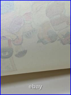 Sanzo Wada Story Teller Woodblock Print Occupations of Showa Japan kamishibai