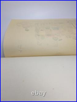 Sanzo Wada Story Teller Woodblock Print Occupations of Showa Japan kamishibai