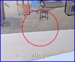 Sanzo Wada Women Weavers Woodblock Print Occupations of Showa Japan