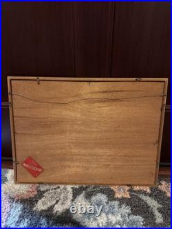 Set of Four signed Wood Block Japanese Horse Prints By Urushibara Mokuchu