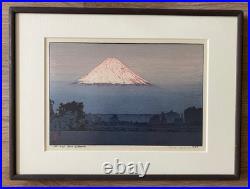 TOSHI YOSHIDA (1911-1995) Mt. Fuji from Gotemba Woodblock Posthumous Edition