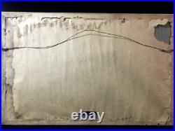 Tadashi Nakayama woodblock print 15 x 7inches signed in pencil 30/30 1957