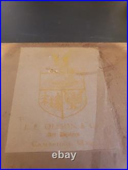 Takahashi Shotei Cherry Blossoms at Sumida Bank in Rain Woodblock Print