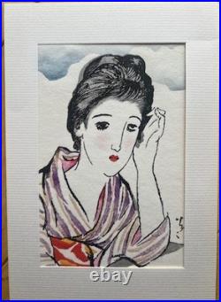 Takehisa Yumeji Woodblock Postcard Collection 22/24 Complete Kato Hanga Institut