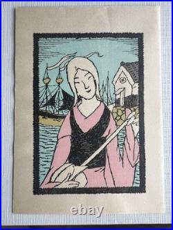 Takehisa Yumeji Woodblock Postcard Collection 22/24 Complete Kato Hanga Institut