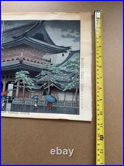 Takeji Asano Original Japanese Woodblock Print (Shin-hanga)