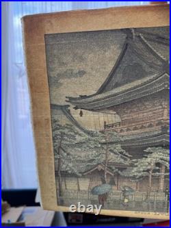 Takeji Asano Original Japanese Woodblock Print (Shin-hanga)