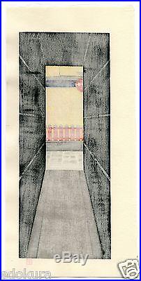 Teruhide KATO JAPANESE Woodblock Print HANGA SHIDARE ROJI