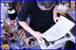 Teruhide Kato Storm in Kyoto Woodblock Print like Kawase Hasui