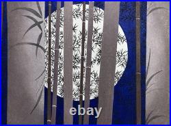 Teruhide Kato Woodblock Print Feeling of the autumn