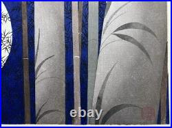 Teruhide Kato Woodblock Print Feeling of the autumn Teruhide Kato Woodblock Print Feeling of the autumn