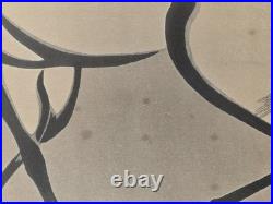 Three beautiful vintage woodblock prints by renowned artist Urushibara