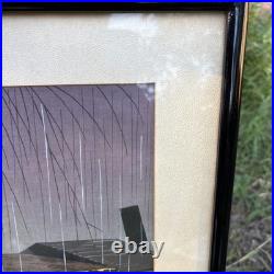 Tokuriki Tomikichiro Noodle Restaurant Rainy Night Japanese Woodblock Print