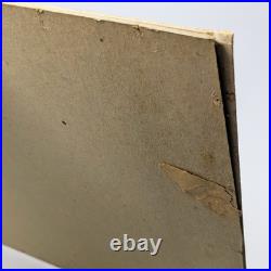 Tokuriki Tomikichiro'Soba Vendor' Woodblock print matted As is Fair condition