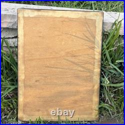 Tomikichiro Tokuriki Soba Noodle Cart Vendor Japanese Woodblock Print 1950 Frame