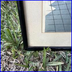 Tomikichiro Tokuriki Soba Noodle Cart Vendor Japanese Woodblock Print 1950 Frame