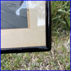 Tomikichiro Tokuriki Soba Noodle Cart Vendor Japanese Woodblock Print 1950 Frame