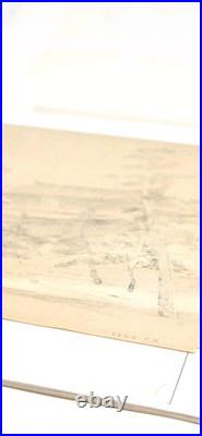 Tomikichiro Tokuriki Woodblock Print Chion-in Temple Full Moon Japanese Shin Han