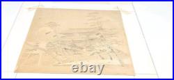 Tomikichiro Tokuriki Woodblock Print Chion-in Temple Full Moon Japanese Shin Han