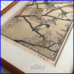 Toshi Yoshida Japanese Woodblock print Signed Ukiyo-e Ukiyoe Vintage Rare
