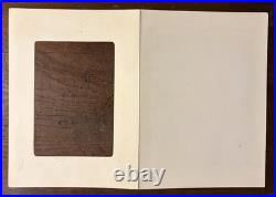 Toshijiro Inagaki Japanese Woodblock Print Mt. Arashiyama Vintage Original