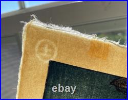 Tsuchiya Koitsu Japanese Art Woodblock Print EVENING AT USHIGOME Original 1939