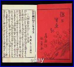 Ukiyo-e Shunga Book Woodblock Print Original 22 pic 19th century antique AB12005