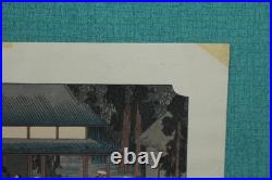 Utagawa Hiroshige Famous Rest House at Kusatsu Japanese Woodblock Print