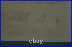 Utagawa Hiroshige Famous Rest House at Kusatsu Japanese Woodblock Print