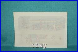 Utagawa Hiroshige Famous Rest House at Kusatsu Japanese Woodblock Print