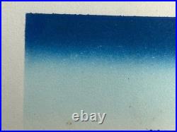 Utagawa Hiroshige Original Woodblock, Famous View Returning Sails at Edo Period