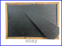 Utagawa Hiroshige Original Woodblock, Famous View Returning Sails at Edo Period