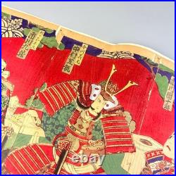 Utagawa Kunimasa Japanese Ukiyo-e Woodblock Print Kabuki Actor Edo Authentic