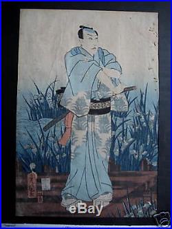 Utagawa Kunisada ORIGINAL JAPANESE WOODBLOCK PRINT