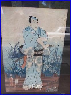 Utagawa Kunisada ORIGINAL JAPANESE WOODBLOCK PRINT