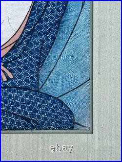 Utagawa Kuniyoshi (1797-1861) Portrait of a Woman Original Woodblock Print