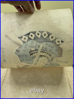 Utagawa Toyokuni I Edo Woodblock Print Actor Ichikawa Ichizo Samurai Kabuki Art