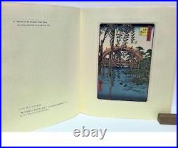 Vintage Hiroshige 100 views of Edo Japanese Ukiyo-e 30 woodblock print Set