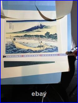 Vintage Hokusai The 36 Views of Mount Fuji 46 woodblock print complete Set
