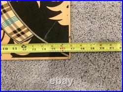 Vintage Japanese Kabuki Woodblock Style Print Samurai Warrior Art Poster