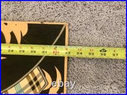 Vintage Japanese Kabuki Woodblock Style Print Samurai Warrior Art Poster