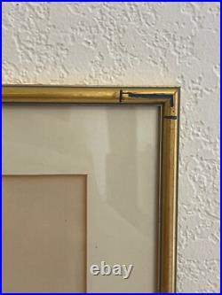 Vintage Japanese Tokuriki Tomikichiro Woodblock Print Hamaotsu Evening View