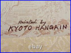 Vintage Japanese Wood Block Woodblock Print Book Kyoto Hangain 11 Images 27258